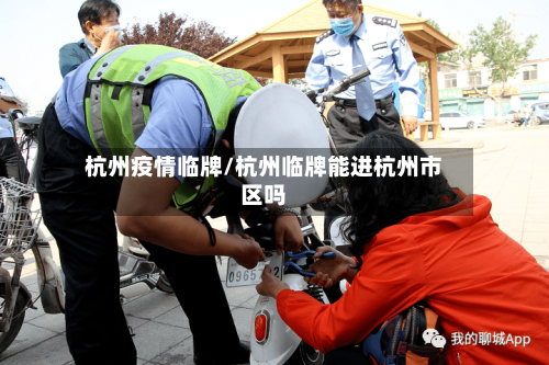 杭州疫情临牌/杭州临牌能进杭州市区吗-第2张图片