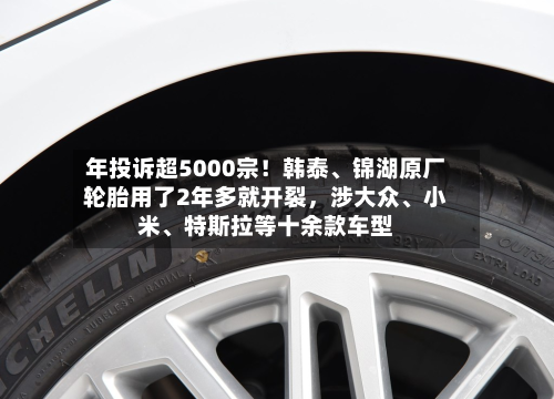年投诉超5000宗！韩泰	、锦湖原厂轮胎用了2年多就开裂	，涉大众、小米、特斯拉等十余款车型-第2张图片