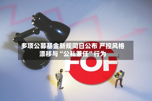 多项公募基金新规同日公布 严控风格漂移与“公私兼任”行为-第2张图片