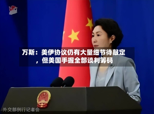 万斯：美伊协议仍有大量细节待敲定，但美国手握全部谈判筹码-第2张图片
