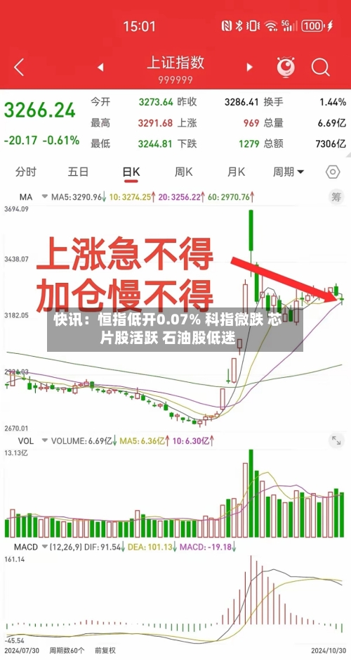 快讯:恒指低开0.07% 科指微跌 芯片股活跃 石油股低迷-第2张图片