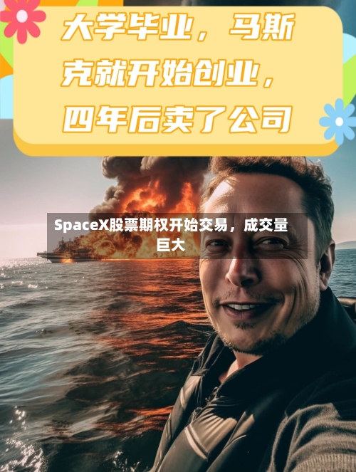SpaceX股票期权开始交易	，成交量巨大-第2张图片