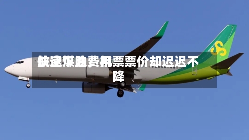 航空煤油费用快速下跌，机票票价却迟迟不降-第3张图片