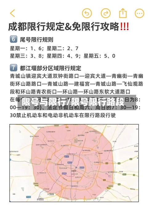 限号与限行/限号限行路段-第2张图片