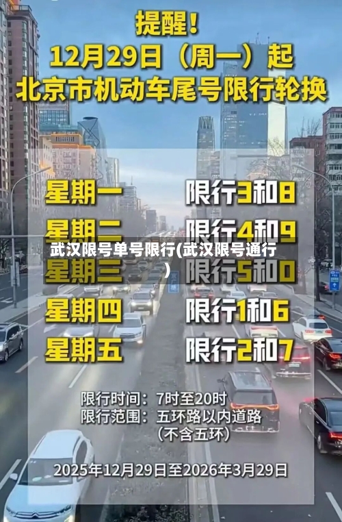 武汉限号单号限行(武汉限号通行)-第3张图片