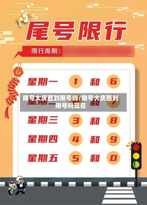 限号大庆西到限号吗/限号大庆西到限号吗现在-第2张图片