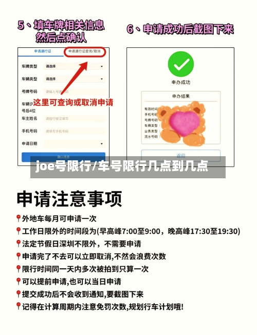 joe号限行/车号限行几点到几点