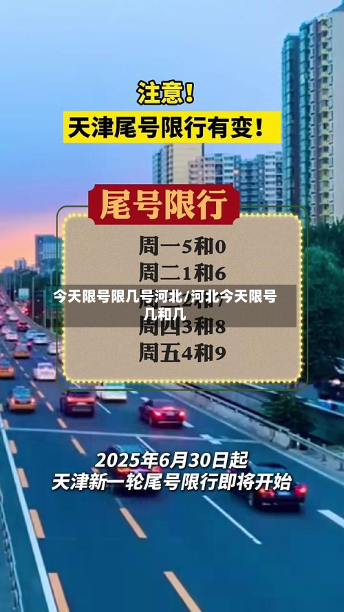今天限号限几号河北/河北今天限号几和几