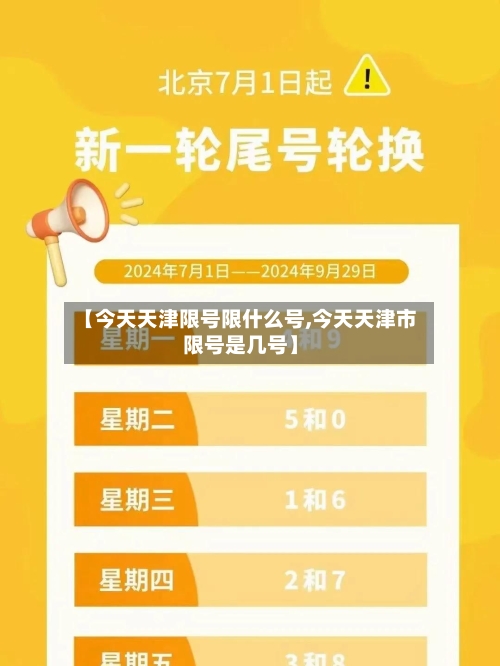 【今天天津限号限什么号,今天天津市限号是几号】-第2张图片