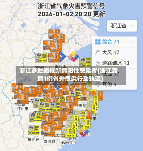 浙江多地通报新增阳性感染者(浙江新增1例省外感染行动轨迹)