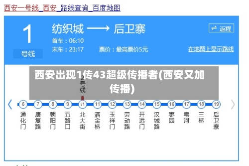 西安出现1传43超级传播者(西安又加传播)
